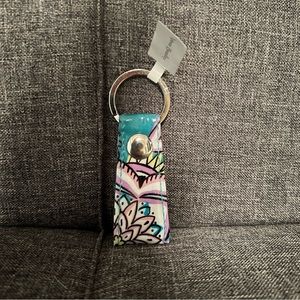NWT Loop Keychain - Peacock Garden